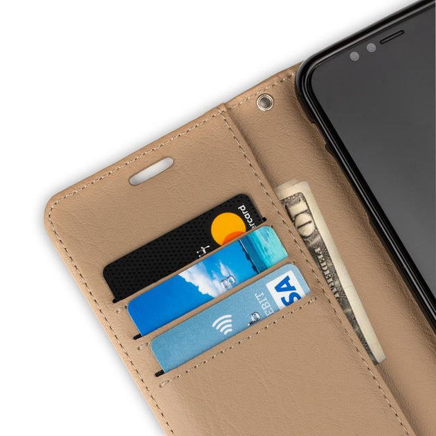  XYX Wallet Case for iPhone 11, RFID Blocking Premium