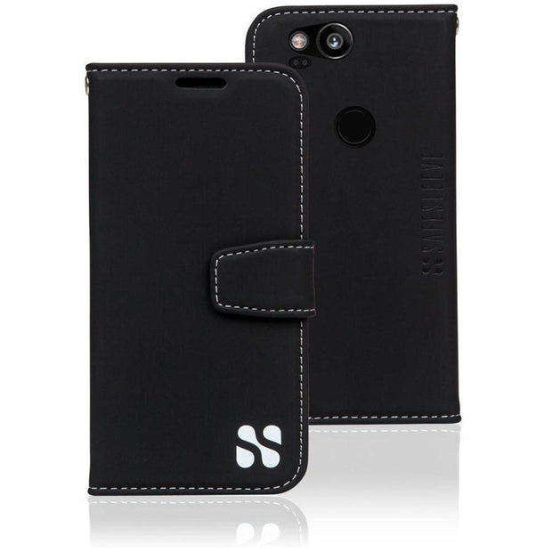 Pixel 3 XL Case, Google Pixel 3 XL, Wrist Strap Leather Wallet