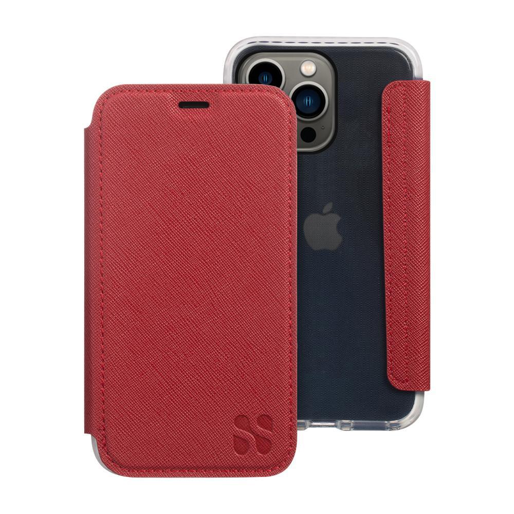 Compre Vietao Anti-Fall Phone Case Para Iphone 14 Plus Protetive Case  Eletroplating TPU+PU Couro de Couro Tampa da Textura Xadrez da Textura de  Choque - Vermelho da China